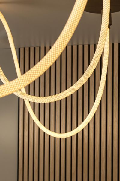 Lucide JANDERIN - Flush ceiling light - LED Dim. - CCT - 1x36W 2200K/3300K - Champagne Color - Vibes